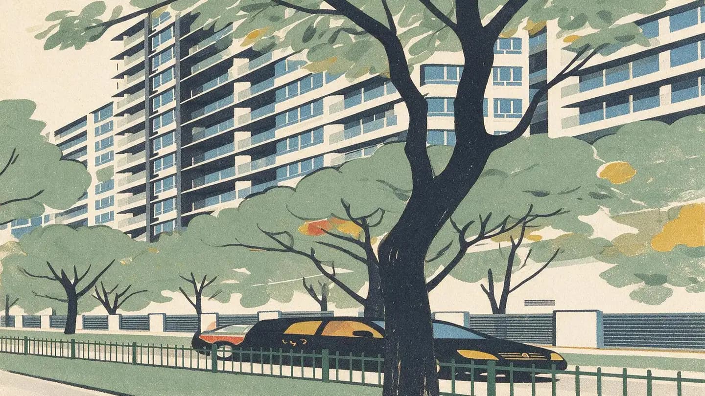 Illustration of the Livia condominium development on Pasir Ris Grove, Singapore