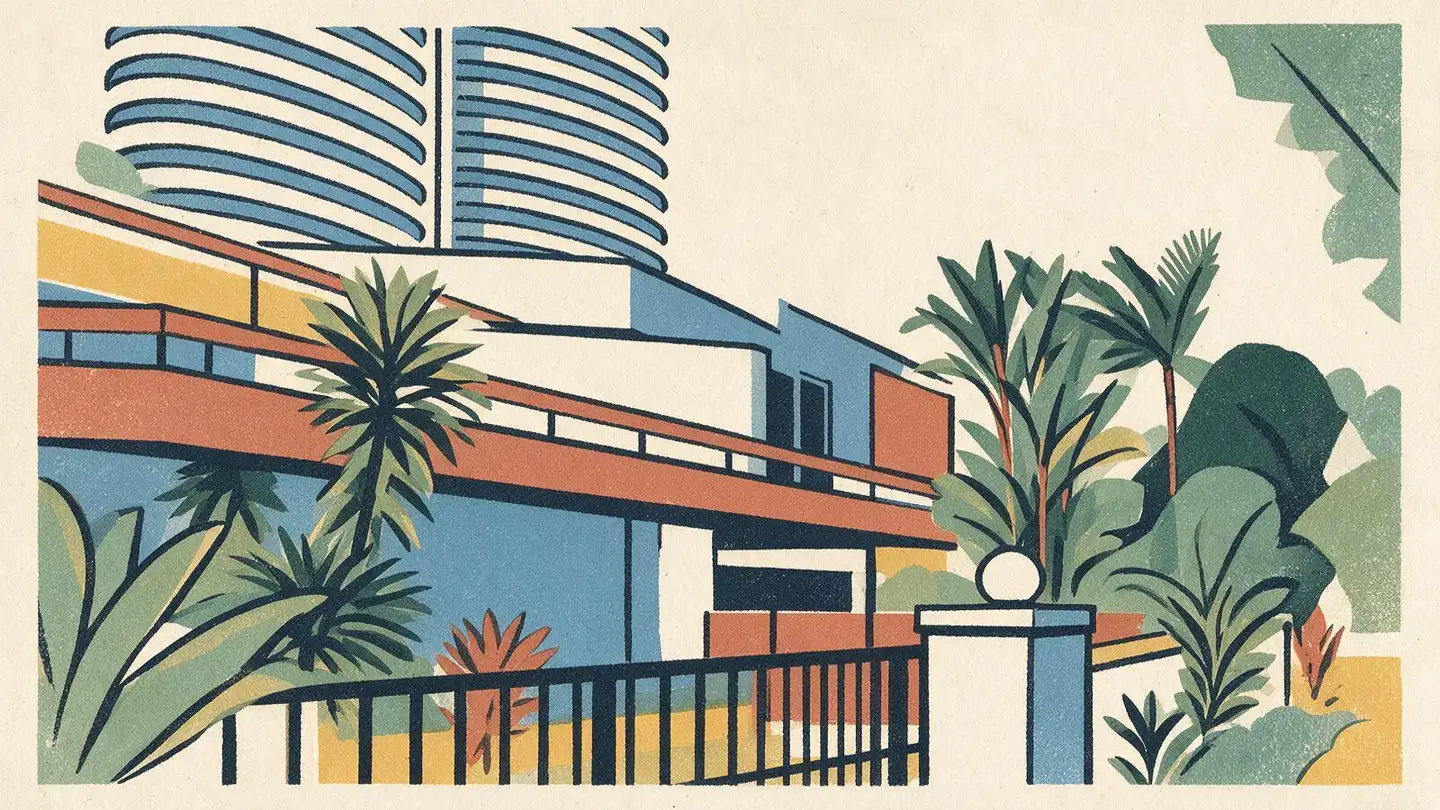 Illustration of the Draycott Eight condominium development on Draycott Park, Singapore