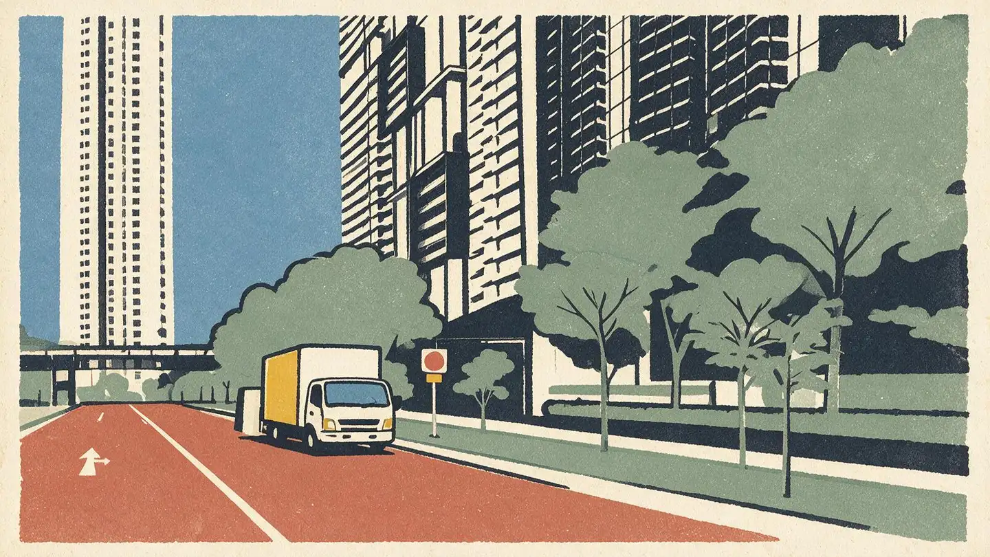 Illustration of the Echelon condominium development on Alexandra View, Singapore