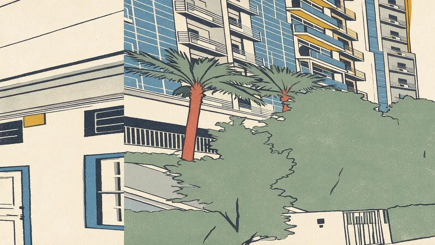Illustration of the Kerrisdale condominium development on Sturdee Road, Singapore