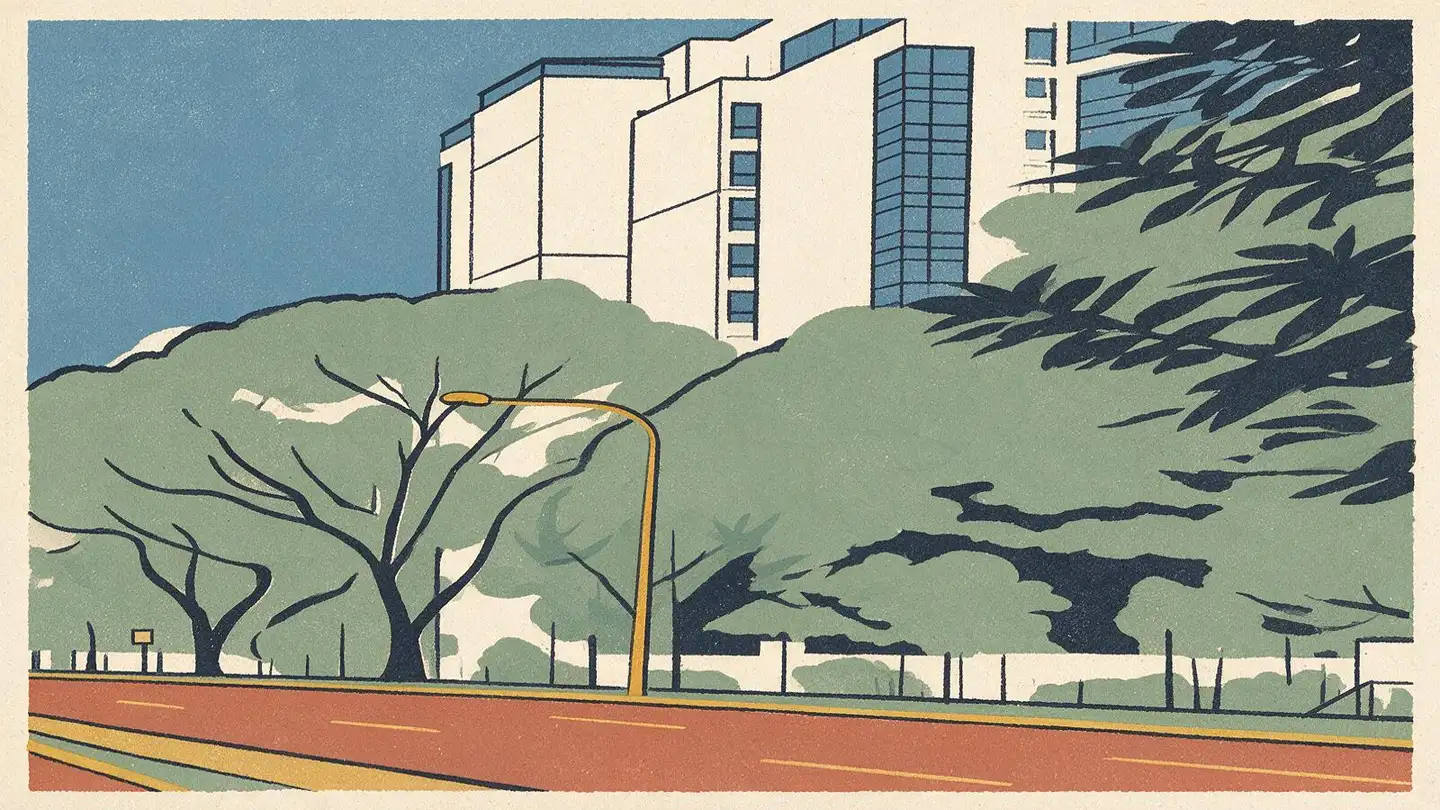 Illustration of the Regentville condominium development on Hougang Street 92, Singapore
