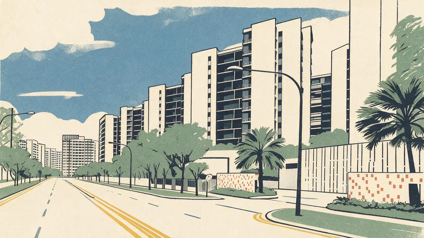 Illustration of the Signature At Yishun condominium development on Yishun Street 51, Singapore