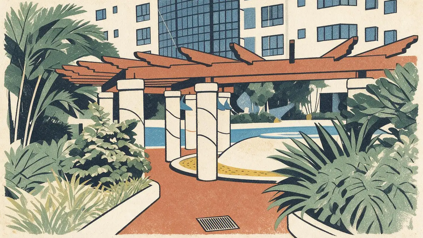 Illustration of the Simsville condominium development on Geylang East Avenue 2, Singapore