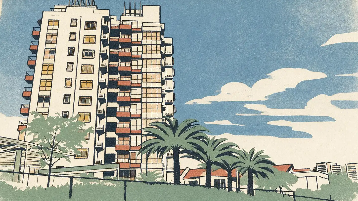 Illustration of the Starville condominium development on Lengkong Tiga, Singapore