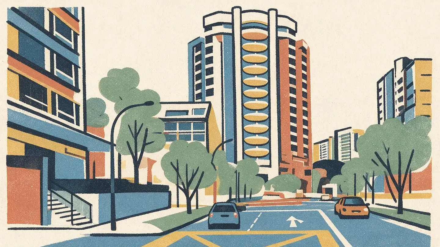 Illustration of the Valley Park condominium development on River Valley Road, Singapore